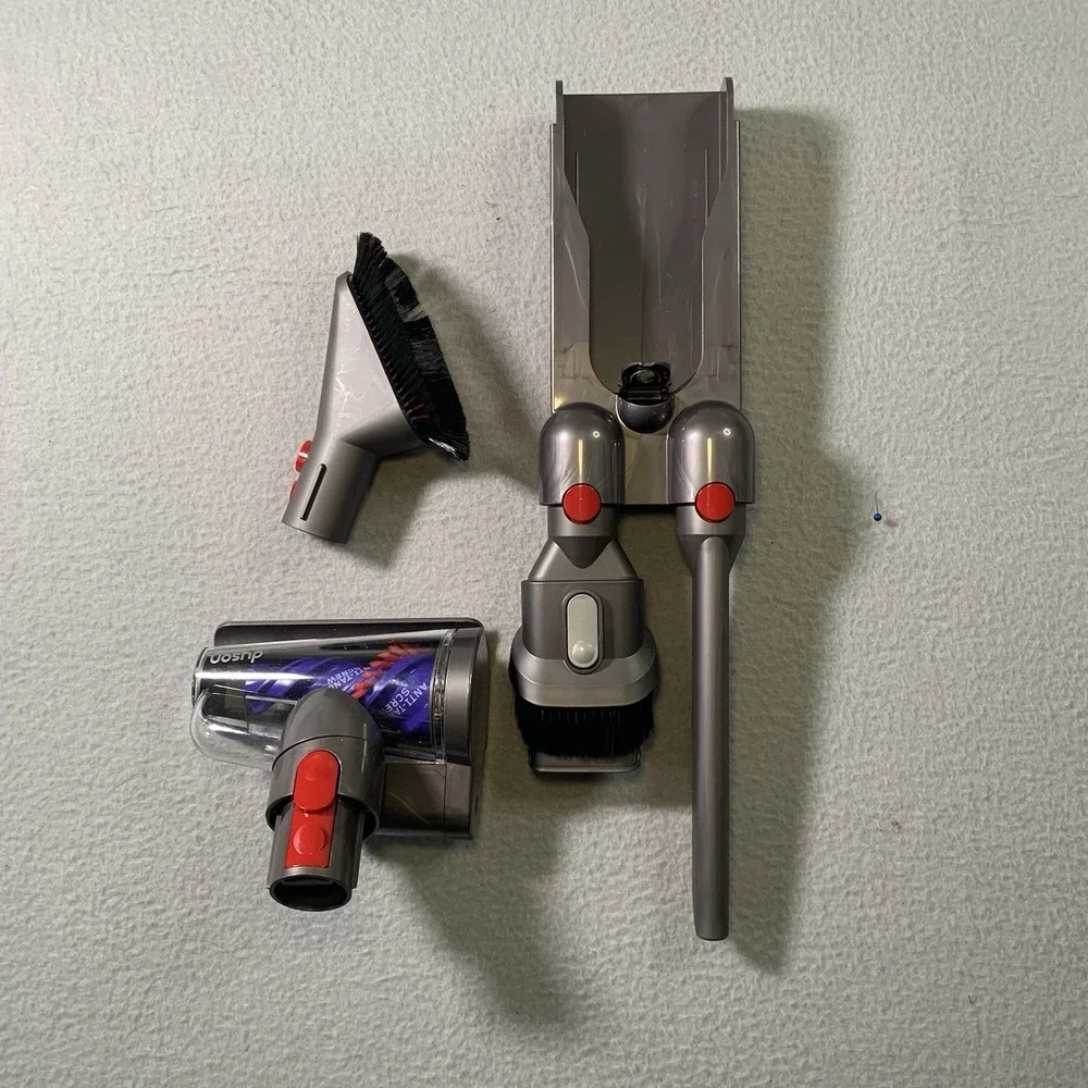 Dyson Anti-Tangle Hair Screw Motorized Head 436314M With Wall Mount Accessories